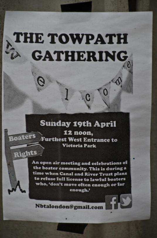 Towpath Gathering Poster