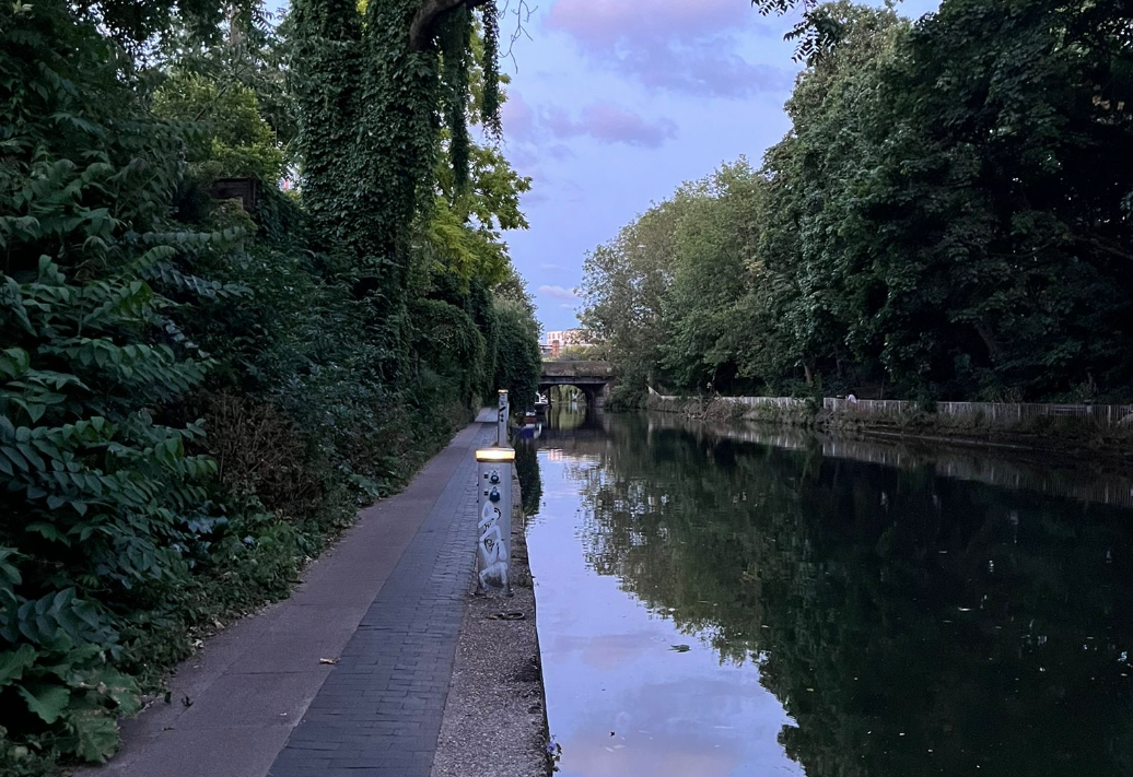 Empty moorings at the new chargeable mooring site in Angel, London. This area used to be very popular but now it looks desolate and unwelcoming
